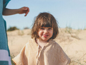 Poncho Honey Kids