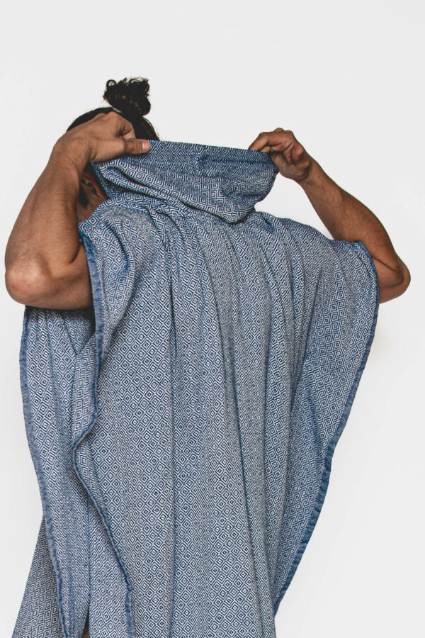 Poncho Indigo – Bild 3